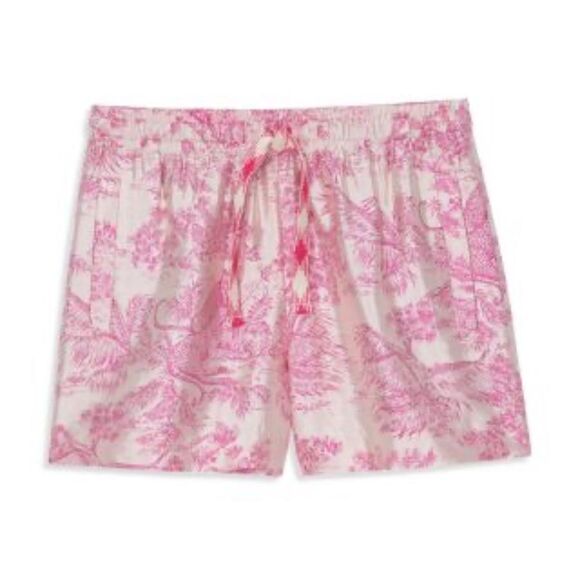 $258 Zadig & Voltaire Paxi Jac Toile Pull-On Shorts, NWT Size 42 - Picture 6 of 14